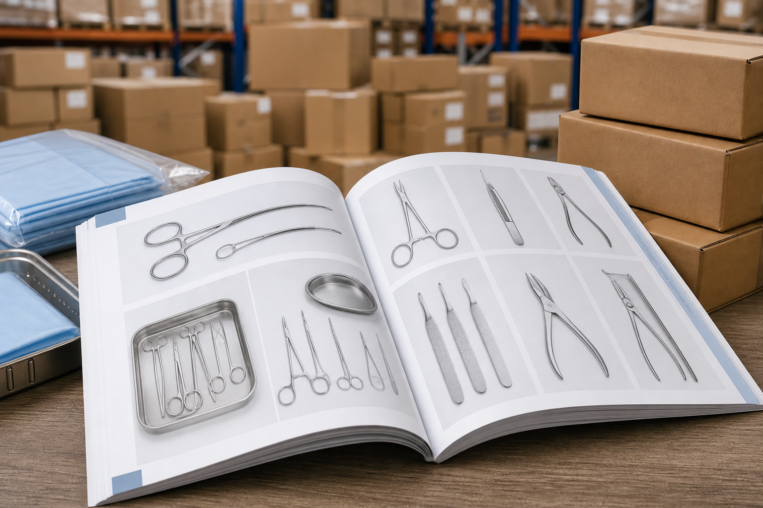 Catalogo stampato di strumenti TechTools